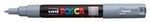 FABER-CASTELL 186735 Marker UNI POSCA PC-1MC schiefergrau