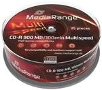 MediaRange Rohlinge Cake25 CD-R 900MB 100min, 50 St&uuml;ck