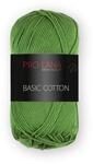 Pro Lana Basic Cotton Farbe 75 grasgr&uuml;n 50 g 0,5 kg Baumwolle