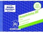 Avery Zweckform 303 Ausgabebeleg mit Dokumentendruck, A6 quer, gelb, 50 Blatt
