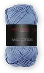 Pro Lana Basic Cotton Wolle Farbe 55 himmelblau 50 g Baumwolle