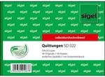 Sigel Quittung einfaches Satzbild, A6 quer, 2 x 40 Blatt
