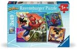 Ravensburger 12004115 Kinderpuzzle 3x49 Teile - Marvel Spider-Man