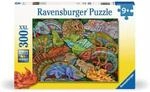 Ravensburger 12004103 Kinderpuzzle 300 XXL Teile - Faszinierende Reptilien