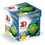 RAVENSBURGER 11626 3D Puzzle Ball 54 Teile Pok&eacute;mon Finsterball