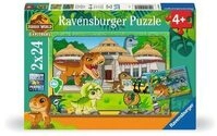RAVENSBURGER 12001057 Kinderpuzzle 2 x 24 Teile Leben in der Wildnis