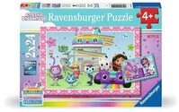 RAVENSBURGER 12004112 Kinderpuzzle 2x24 Teile Bereit zu feiern!