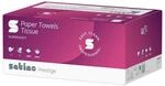Santino Handtuchpapier Format Tissue, V-Falz 25x23, 3000 Blatt