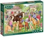 Jumbo Spiele Puzzle - Riding School, 1000 Teile