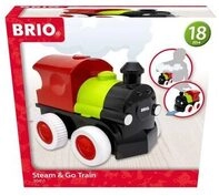 BRIO 63041100 Push & Go Zug mit Dampf