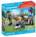 PLAYMOBIL&reg; 71731 Act!on Heroes Spurensuche mit Hund