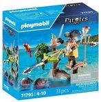 PLAYMOBIL 71795 Pirat mit Balliste