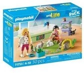 PLAYMOBIL 71753 Starter Pack Familie mit Hasen