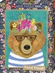 HEYE 299705 Puzzle 1000 Teile Gentle Bruin