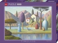 HEYE 300432 Puzzle 1000 Teile Lady in Blue / Timeless