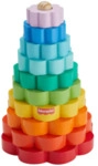 FISHER-PRICE HXT77 Fisher-Price Buntes Holz-Ringstapelset