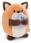 NICI 61157 Kuscheltier Fuchs Geeks 27cm mit Video Spiel