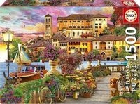 EDUCA 9219562 Puzzle 1500 Teile Promenade in Italien