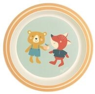 SIGIKID 25360 Kinderteller B&auml;r & Fuchs aus der Serie "4 Freunde"
