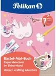 Pelikan Bastel-Mal-Buch, Einhornland 32 Seiten FSC