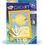 Ravensburger 23952 CreArt, Malen nach Zahlen Kinder - Fr&ouml;hlicher Fisch