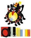 URSUS Laternen Bastelset Spinne