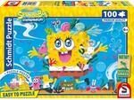 Schmidt Spiele Puzzle - SpongeBob Schwammkopf: Abenteuer in Bikinibottom, 100...
