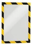 Durable Informationsrahmen Duraframe Security, A4, selbstklebend, Beutel a 2 St&uuml;ck,