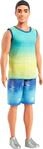 MATTEL HYV00 Barbie Fashionista Ken Puppe im Ombr&eacute; Tanktop