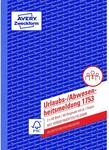 Avery Zweckform 1753 Urlaubs-/Abwesenheitsmeldung, A5, selbstdurchschreibend,...
