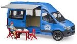 BRUDER&reg; 02684 Mercedes-Benz Sprinter Camper mit Fahrer und Zubeh&ouml;r 43,5cm
