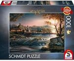 Schmidt Spiele Puzzle - Terry Redlin: Lichter in der Wildnis, 1000 Teile