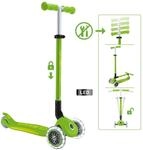 Authentic Sports Globber Primo Foldable Plus Lights gr&uuml;n-lime gr&uuml;n, mit