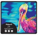 Pelikan Premium Buntstifte im Metalletui, 24 St&uuml;ck