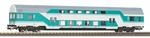 PIKO 53109 H0 Doppelstocksteuerwagen DBmq 776, DR, Ep. IV
