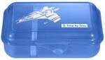 Step by Step 222663 Lunchbox "Starship Galactus", Blau