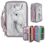 Depesche 13126 Miss Melody 3 Fach Federtasche FANTASY HORSE