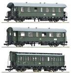 ROCO 6200131 H0 3-tlg. Set 2: Nebenbahnzug, DR, Ep. III