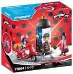PLAYMOBIL 71864 Miraculous: Rollerfahrt durch Paris