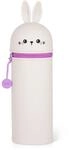 LEGAMI KA0014 2-in-1-Federm&auml;ppchen aus Silikon Bunny &bdquo;Don&rsquo;t Worry Be Hoppy&ldquo; -