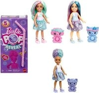 MATTEL JFY01 Barbie Chelsea Pop Reveal Set mit Puppe, &Uuml;berraschungsinhalt