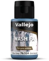 VALLEJO 076524 Wash-Color, Blaugrau, 35 ml