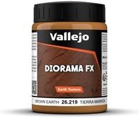 VALLEJO 26219 Braune Erde, 200 ml