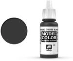 Vallejo Model Color 770855 - Lasur Schwarz, Gl&auml;nzend, 17 ml