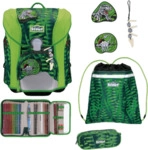 SCOUT S766100102700 Schulranzen-Set 4-teilig Danger Dino Micro