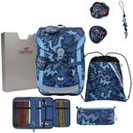 DerDieDas ErgoFlex Easy Schulranzen-Set 5tlg. Dark Dragon