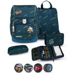 Belmil Comfy Plus Premium Schulranzen Set 5-teilig "Orion Blue" 16 Liter