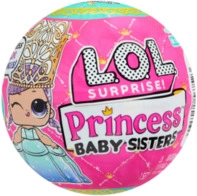 MGA 567523-EUC L.O.L. Surprise Princess Baby Sisters, &Uuml;berraschungsinhalt