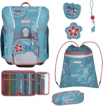 SCOUT S766600175400 Schulranzen-Set 4-teilig Aloha Micro Safety Light