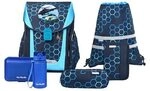 MCNEILL 9663263000 Primo Xagon Schulranzen &ndash; 9-teiliges Set mit Brotdose,
